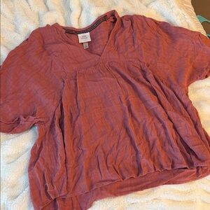 Universal Thread Women's Dusty Rose Blouse